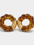 Pendientes Aro De Resina