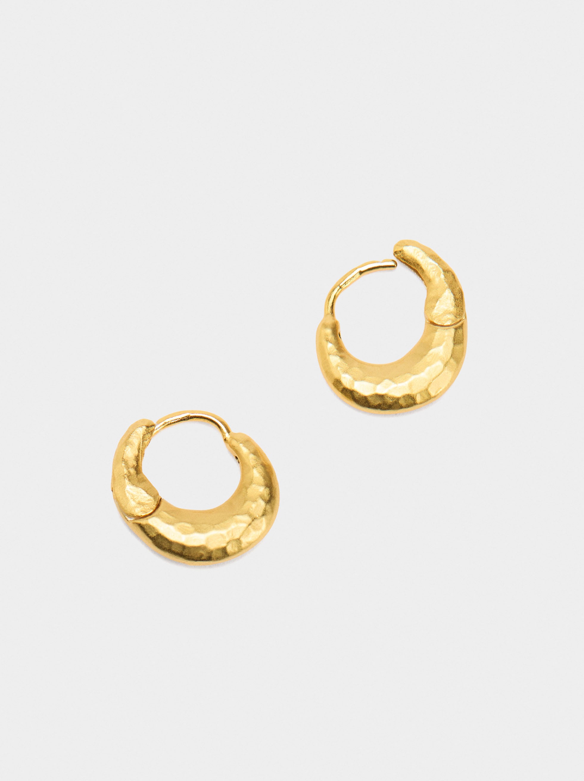 Aros Irregulares - Plata De Ley 925