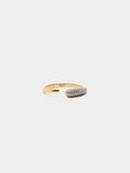 Anillo Con Circonitas - Plata De Ley 925