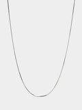 Collar Cadena De Cobra - Plata De Ley 925