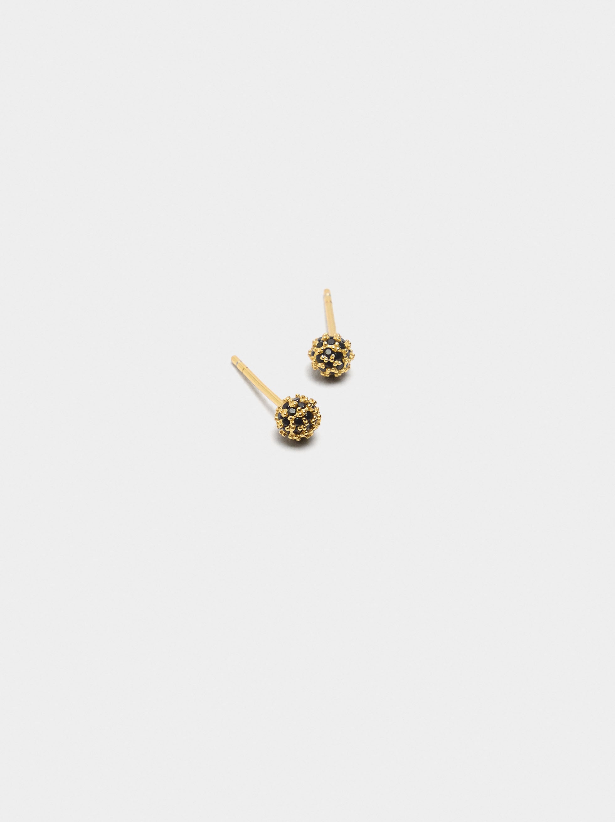 Pendientes Con Circonitas - Plata De Ley 925