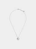 Collar Colgante Con Corazón – Plata De Ley 925