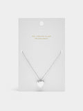 Collar Colgante Con Corazón – Plata De Ley 925