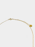 Collar Con Losangos Y Circonitas Con Plata De Ley 925