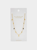 Collar Con Losangos Y Circonitas Con Plata De Ley 925