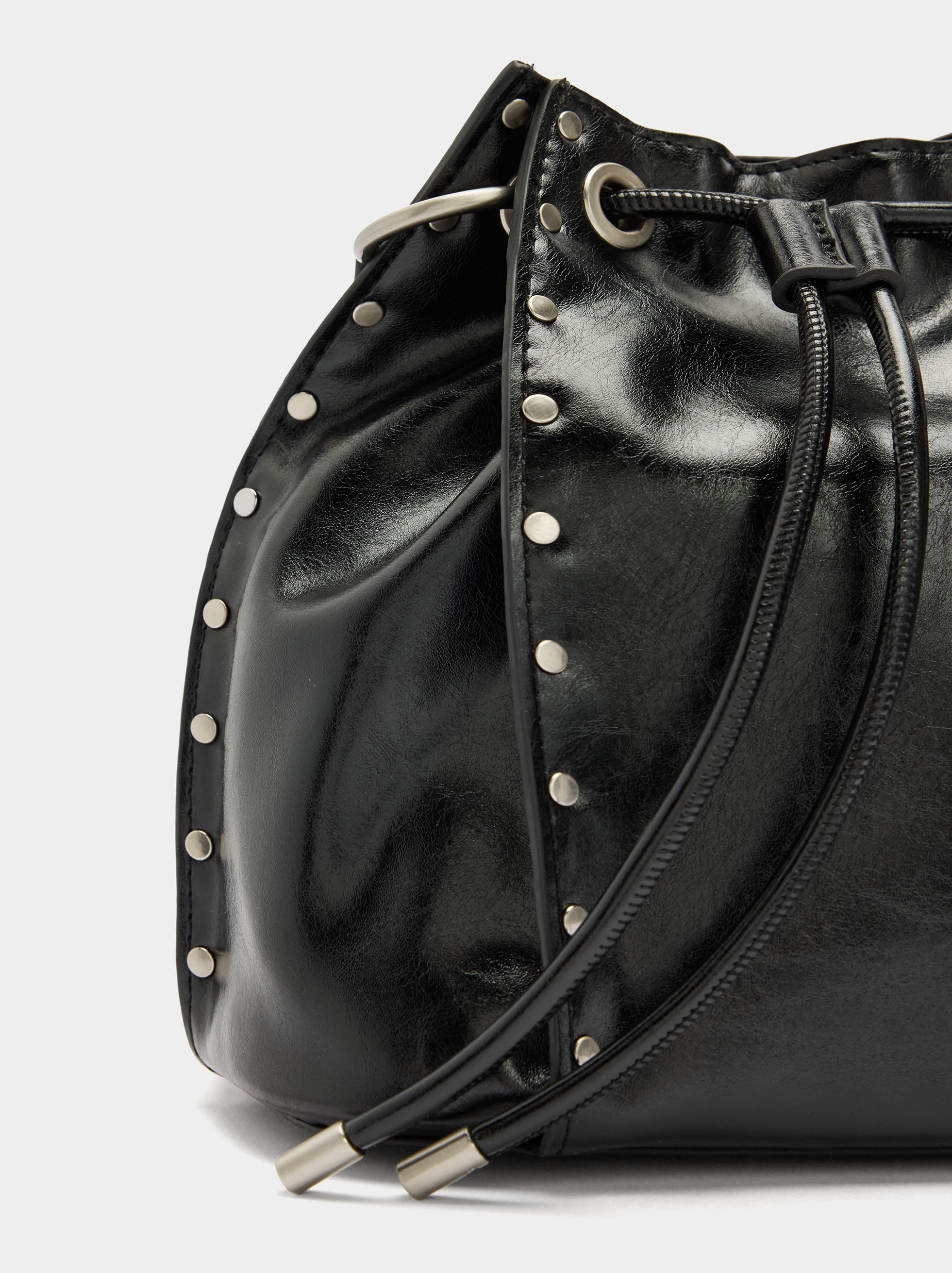 Bolso Bombonera Con Tachuelas