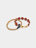 Set De Pulseras Elásticas De Resina