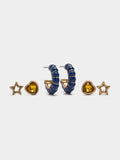 Set De Pendientes De Esmalte