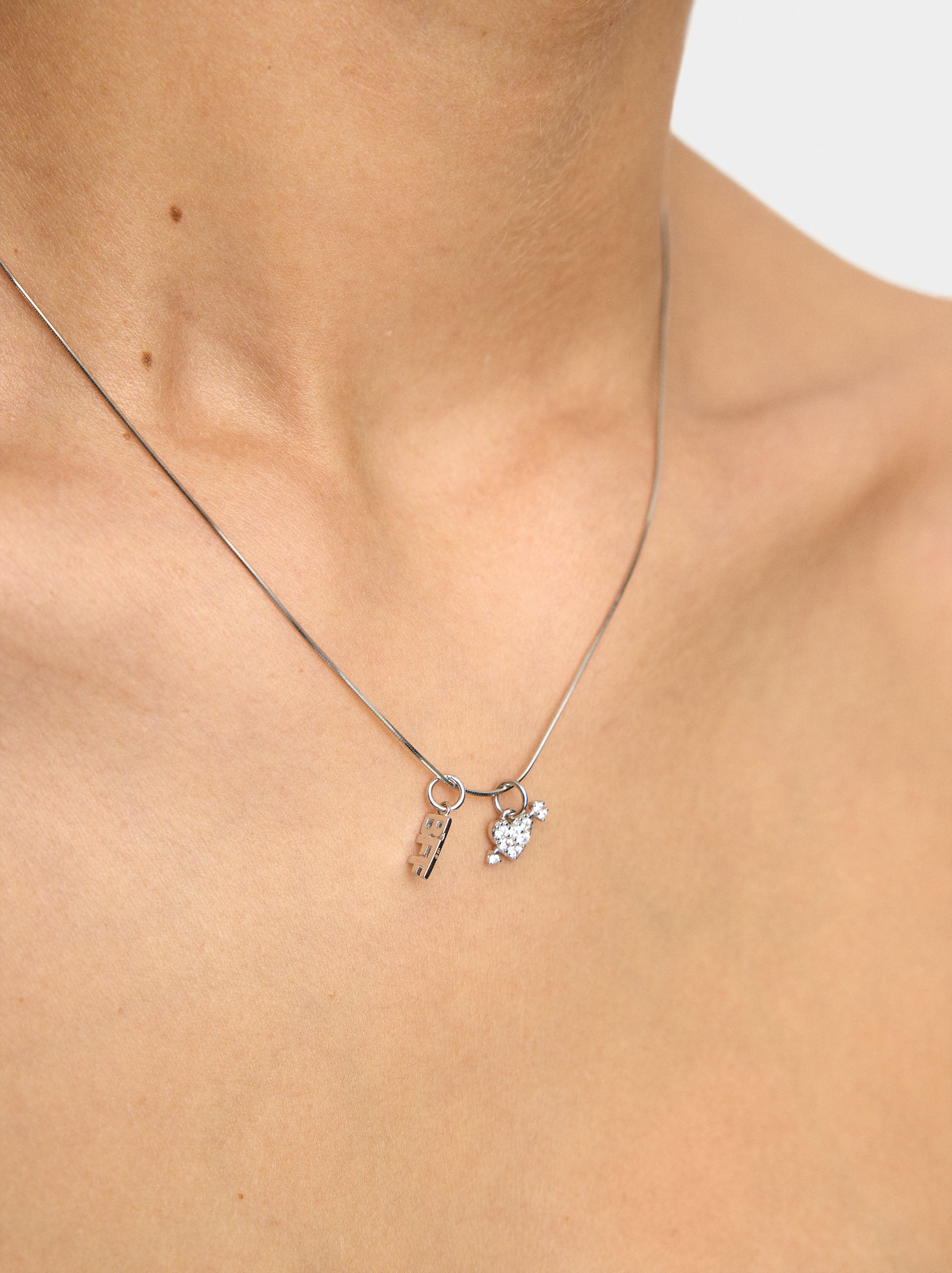 Set Charms Bff - Plata De Ley 925