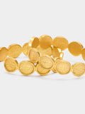 Aros Con Círculos - Plata De Ley 925