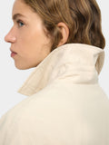 Parka De Algodón Con Forro De Lunares