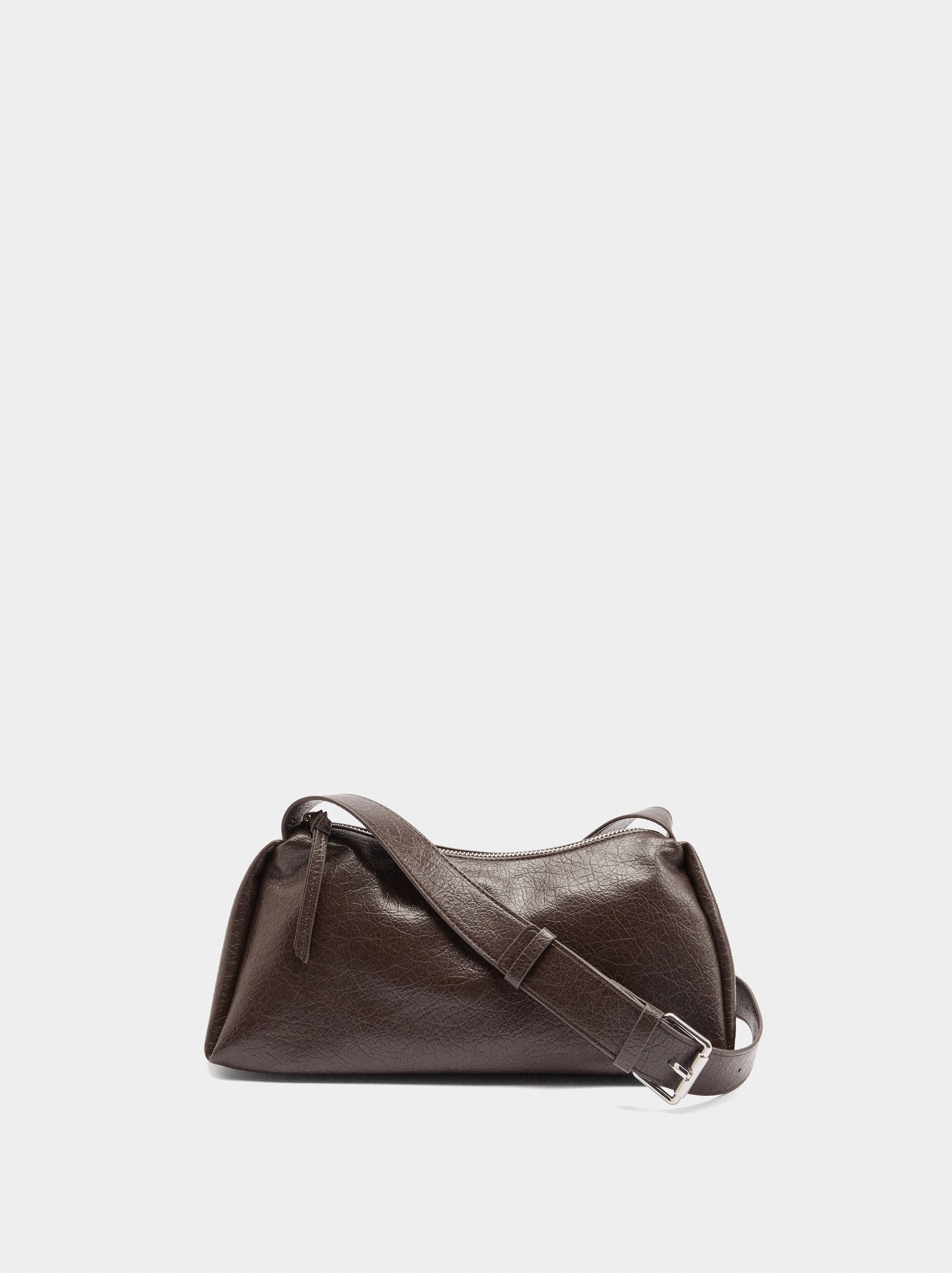 Bolso Bandolera Efecto Craquelado