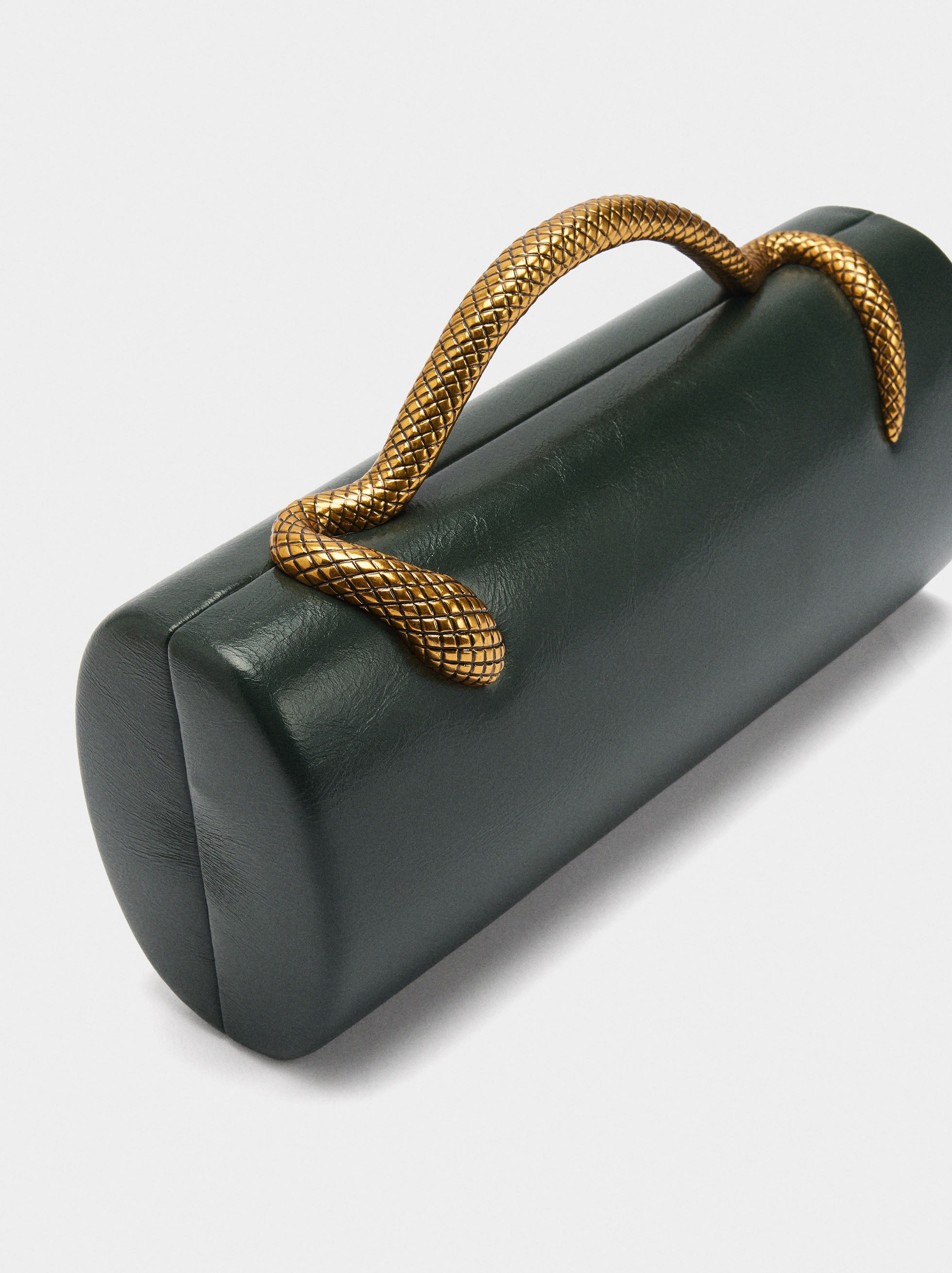 Bolso De Fiesta Cilíndrica