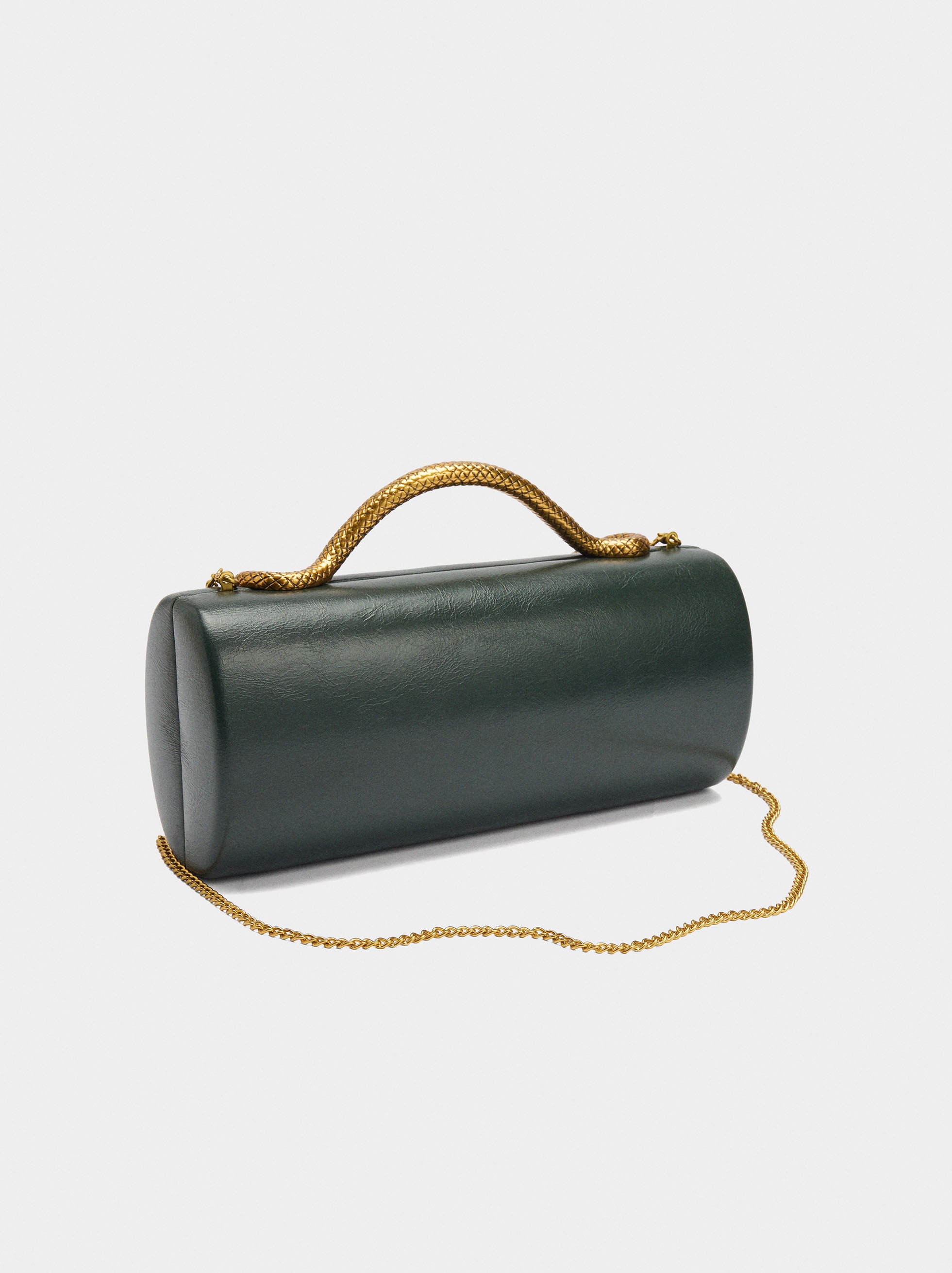 Bolso De Fiesta Cilíndrica