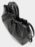 Bolso Shopper Con Fruncido