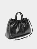 Bolso Shopper Con Fruncido