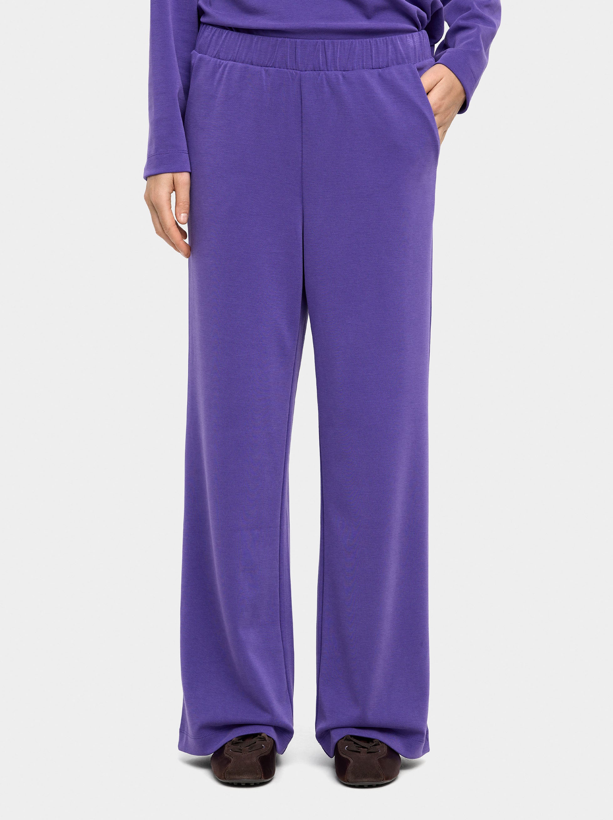 Pantalón Con Cintura Elástica Tacto Suave