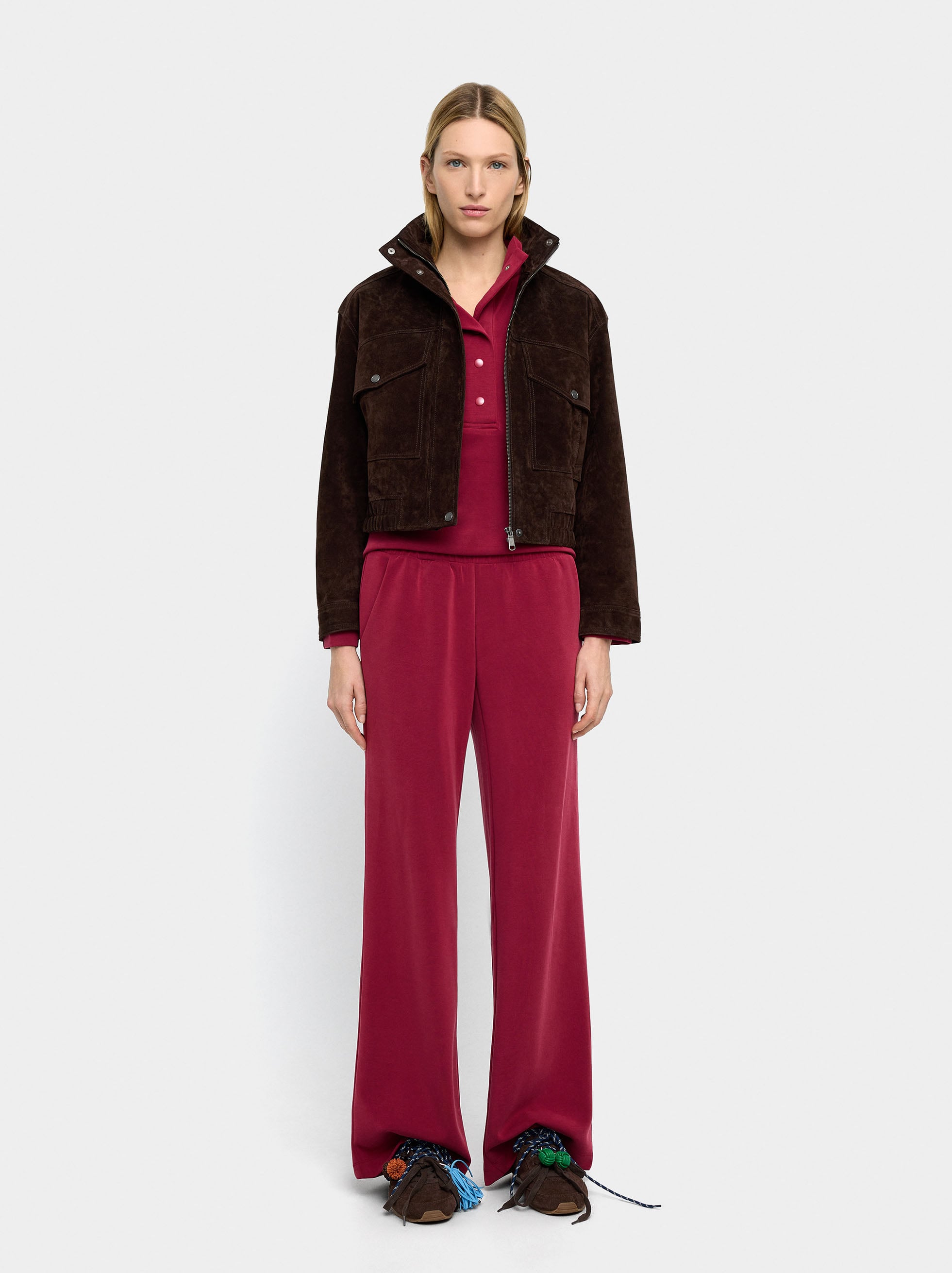 Pantalón Con Cintura Elástica Tacto Suave