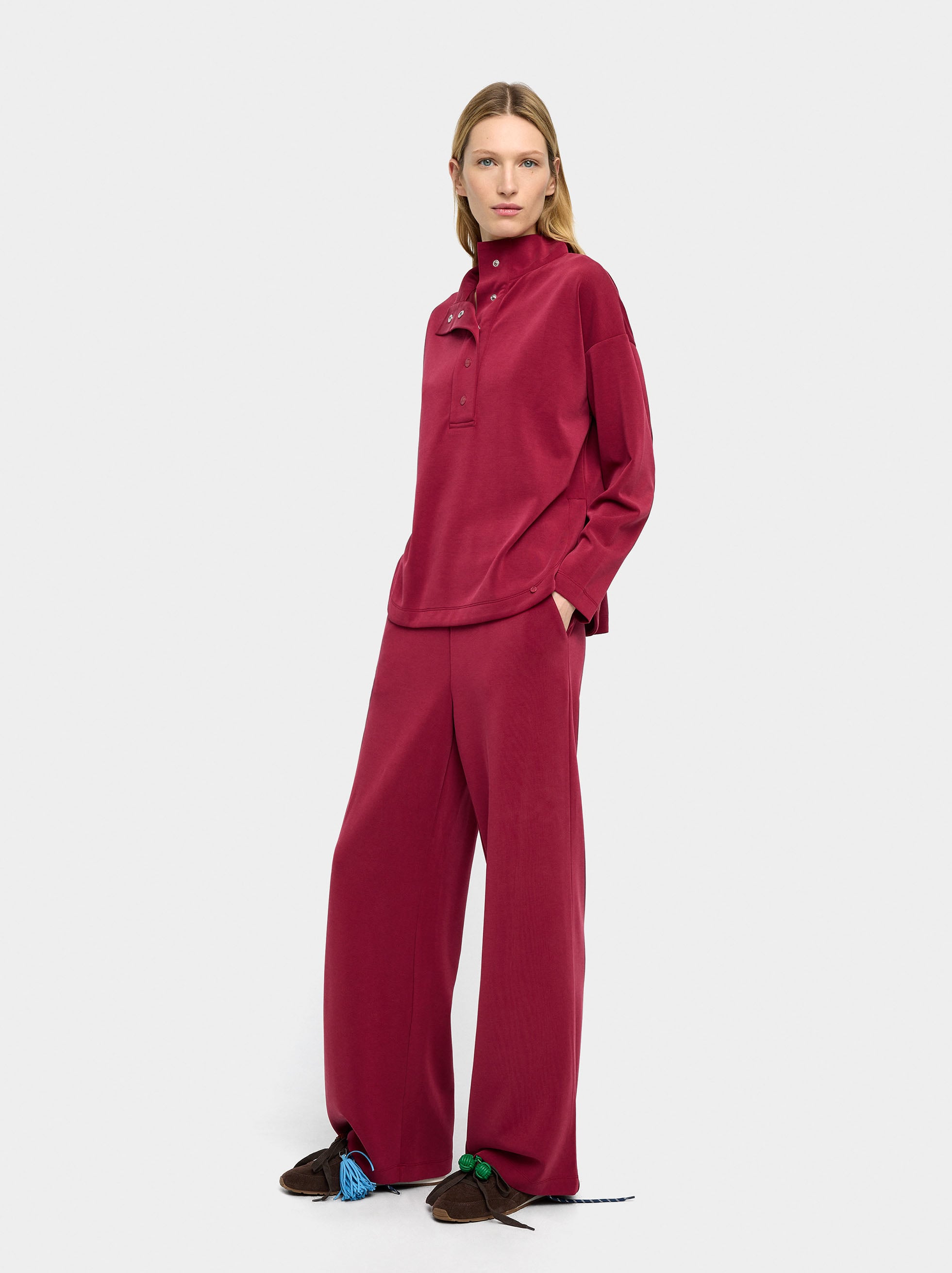 Pantalón Con Cintura Elástica Tacto Suave