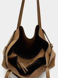 Bolso Shopper Con Cinturón Y Colgante