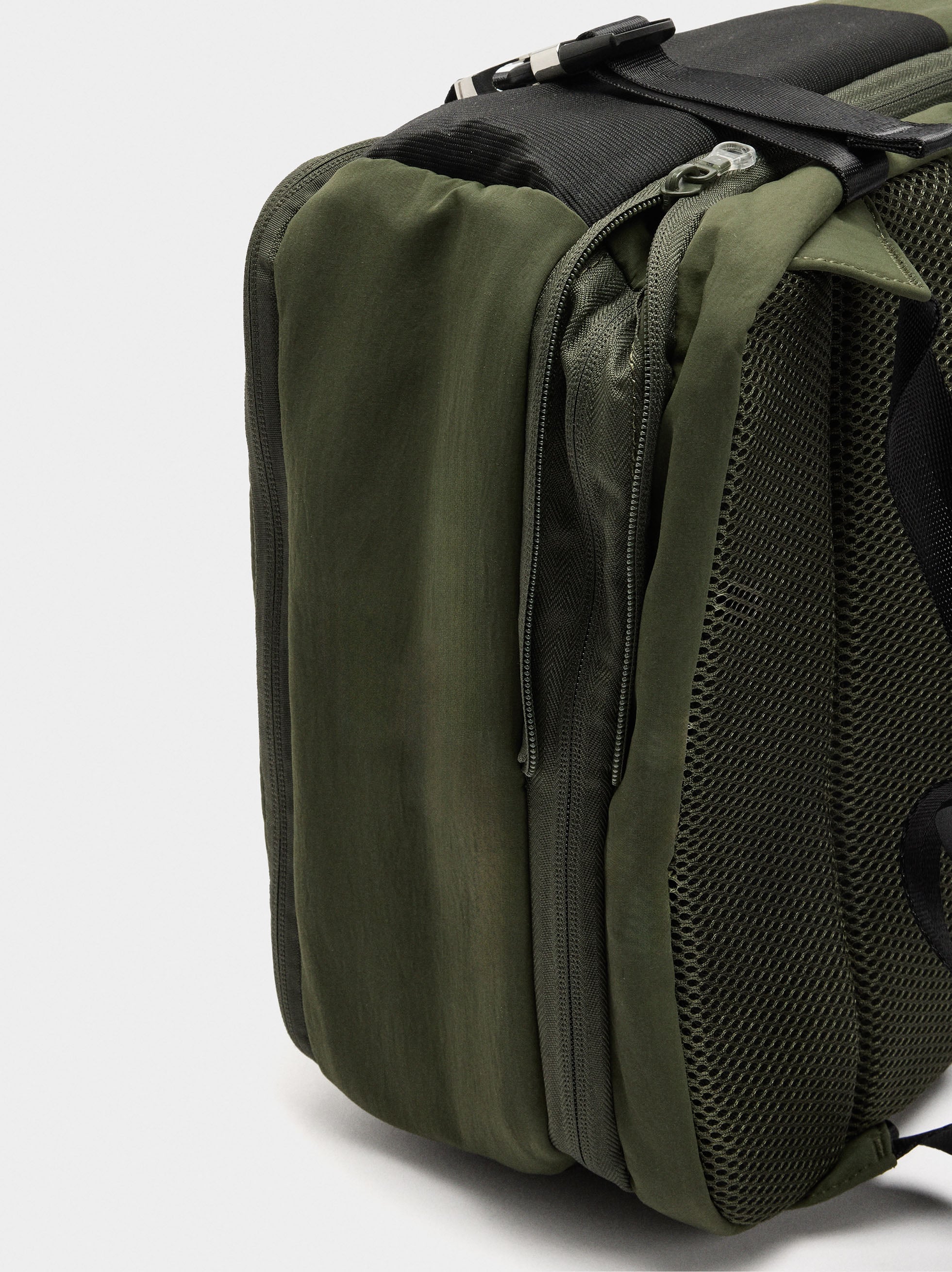Mochila De Cabina Nylon Extensible Repelente Al Agua