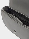 Bolso Bandolera Ovalado Con Solapa