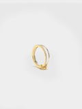 Anillo Doble Con Circonitas - Plata De Ley 925