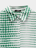 Camisa Fluida Con Estampado