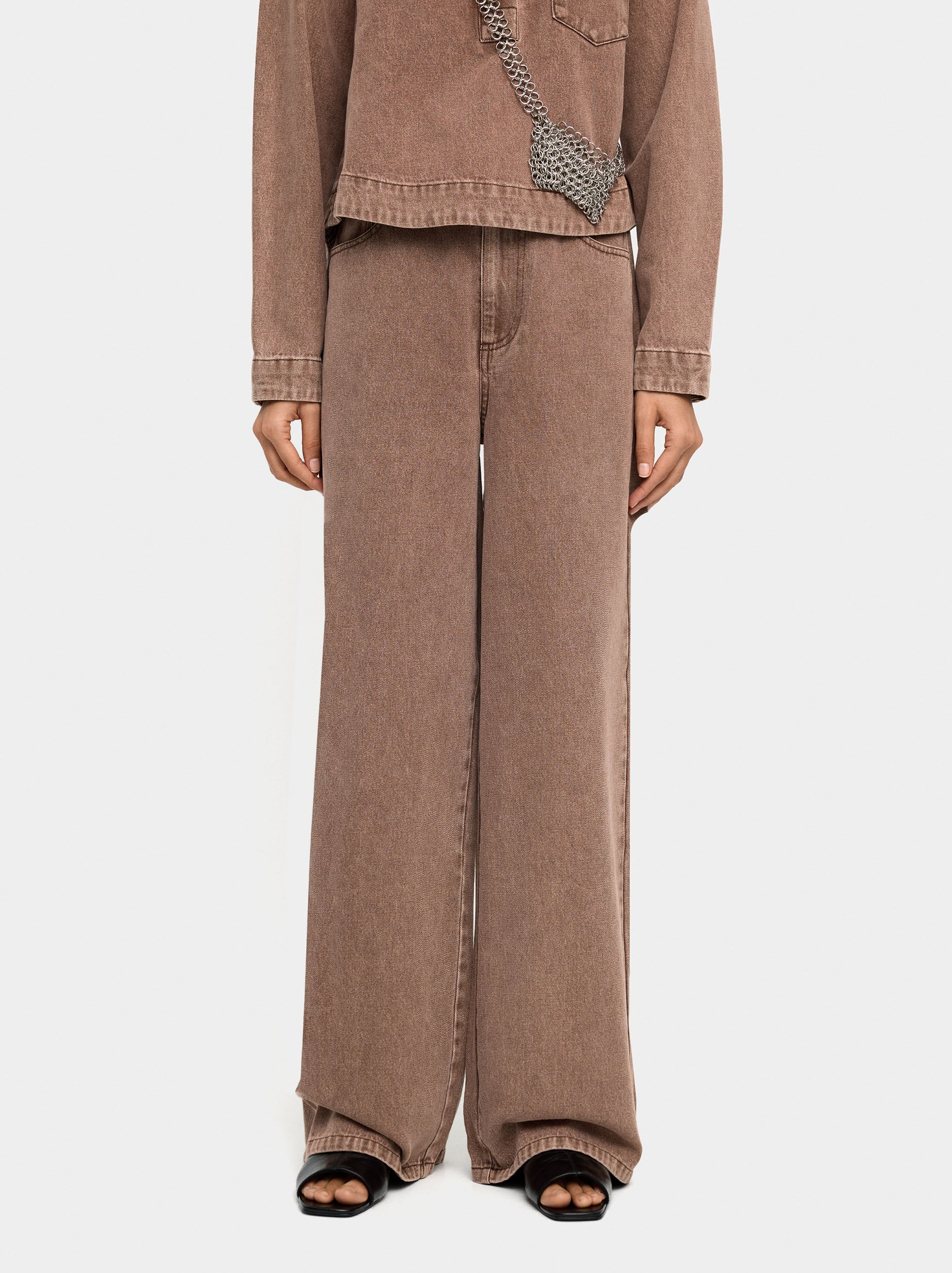 Pantalón Vaquero De Algodón