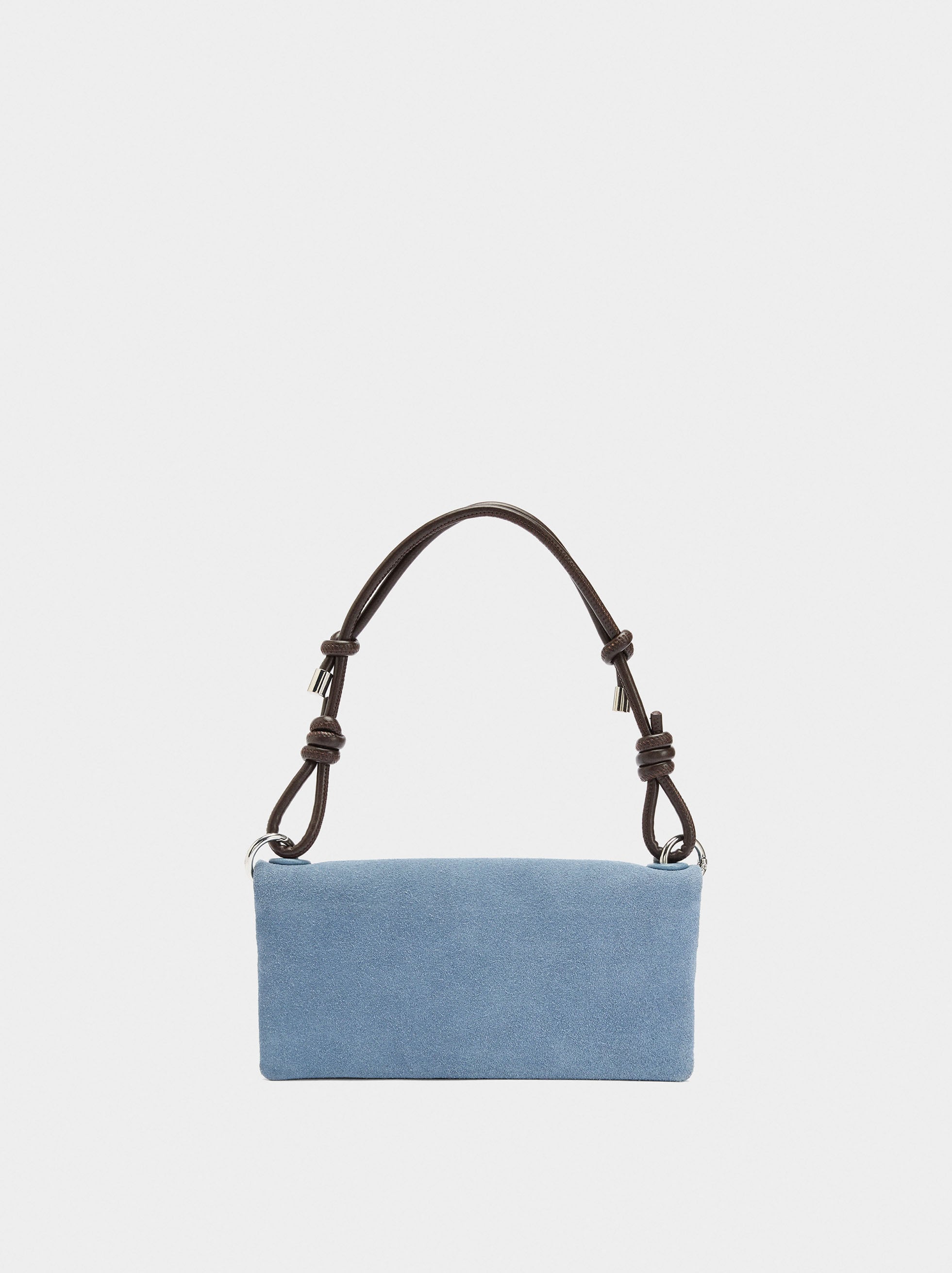 Cartera De Piel Con Asa