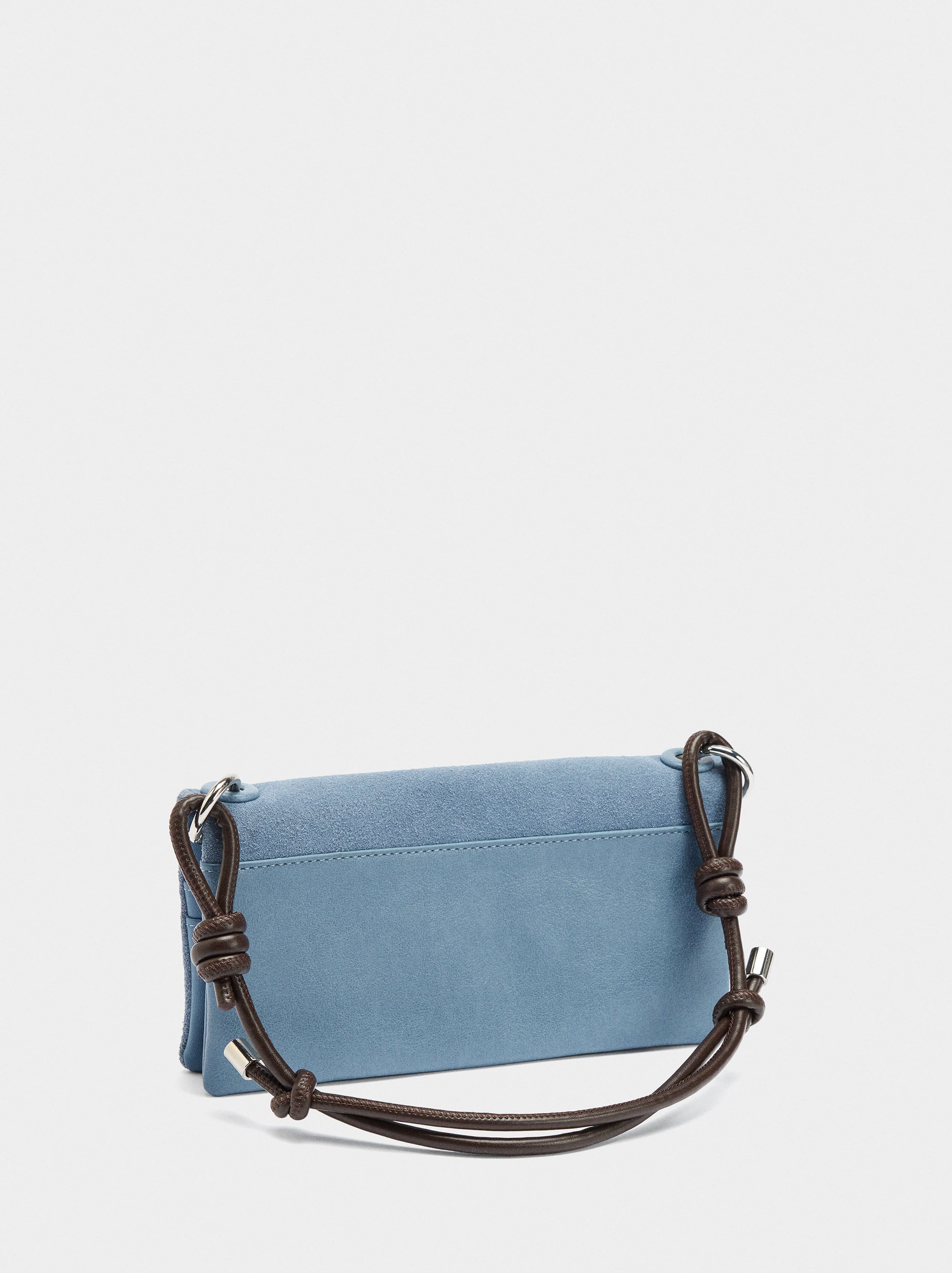 Cartera De Piel Con Asa