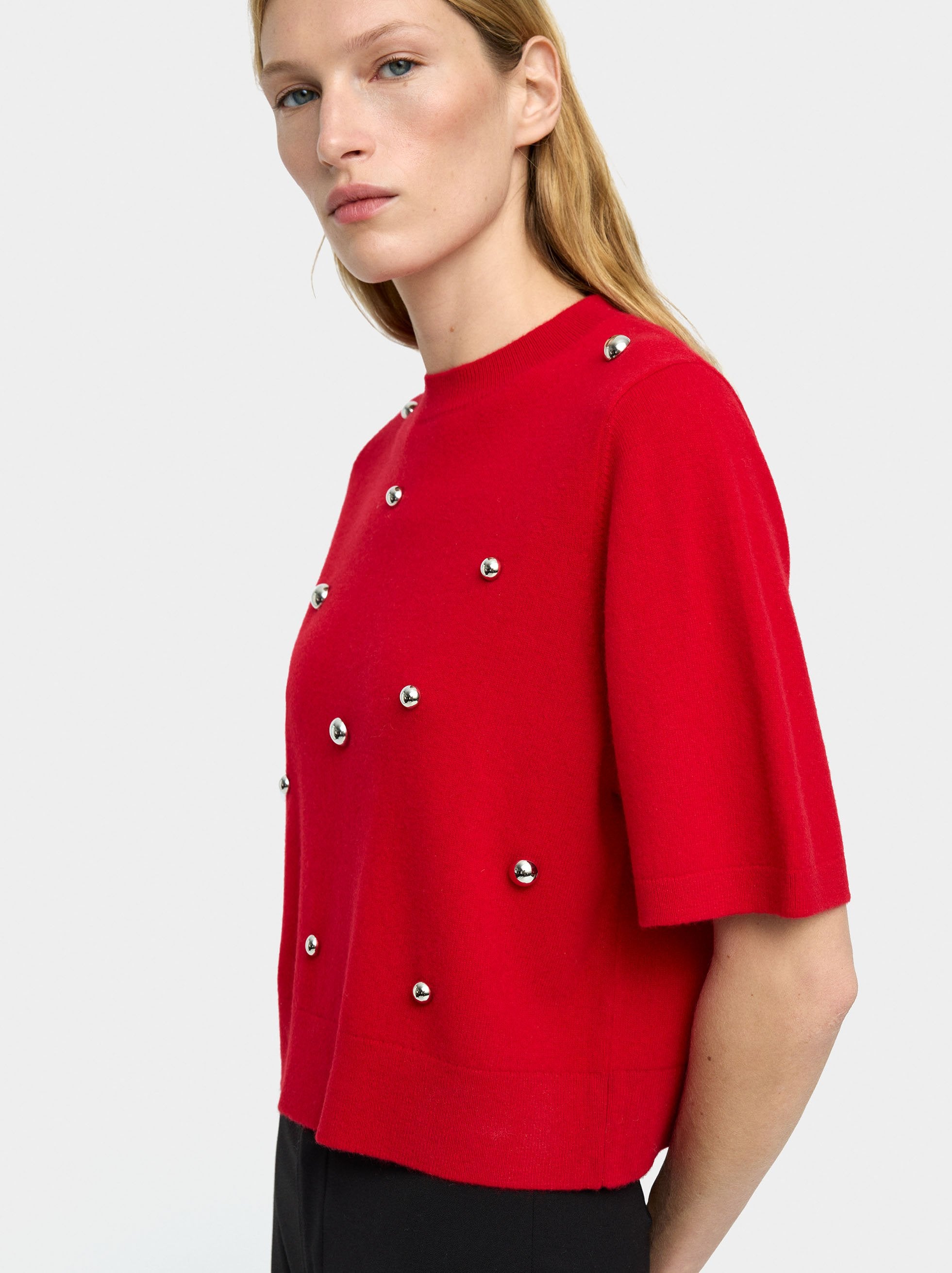 Jersey De Punto 100% Lana