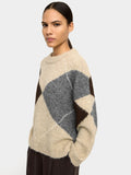 Jersey De Punto Jacquard