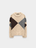 Jersey De Punto Jacquard