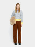 Jersey De Punto Con Bordes Contrastantes