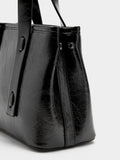 Bolso Tote Efecto Craquelado