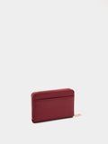 Cartera Con Textura Y Cierre De Cremallera
