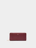 Cartera Con Textura Y Cierre De Cremallera