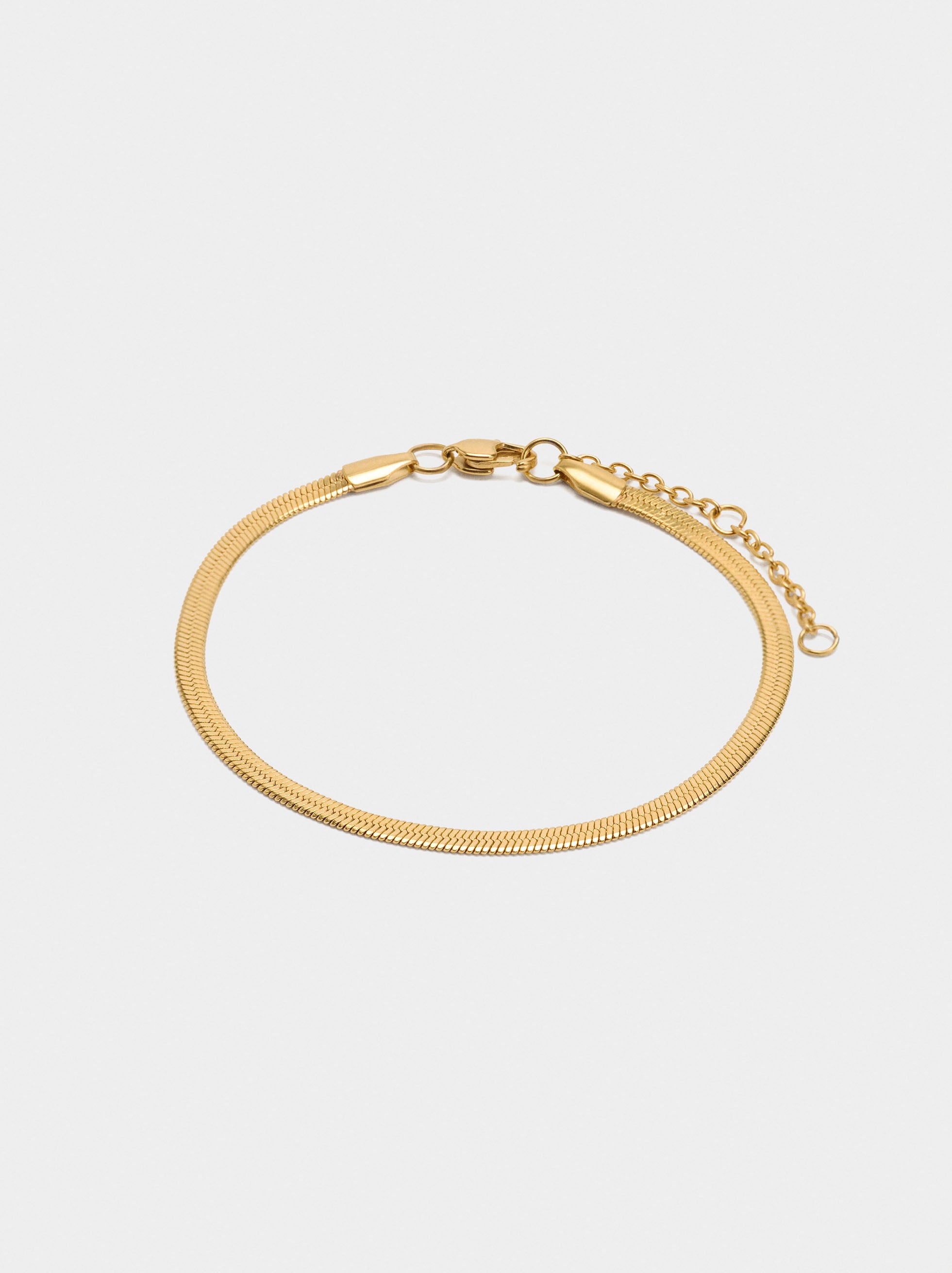 Pulsera Cadena De Serpiente - Acero Inoxidable