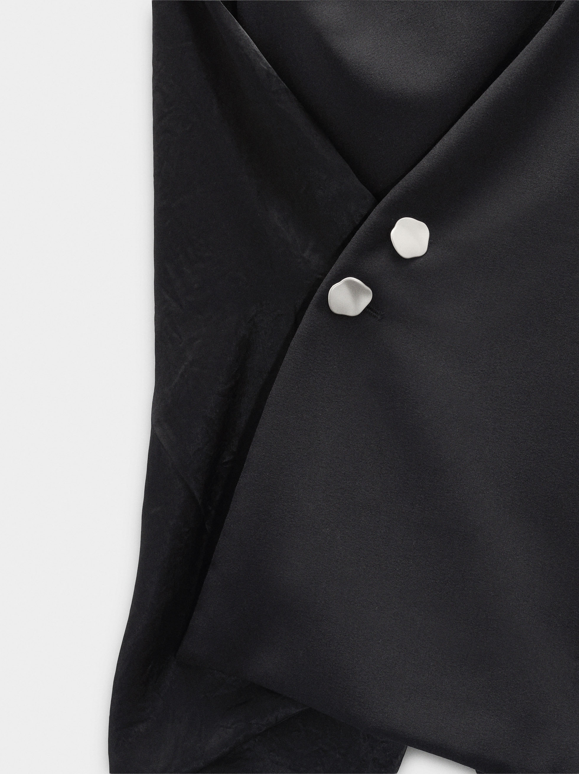 Top Cruzado Acetinado