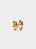Aros Rayados Con Relieve - Acero Inoxidable
