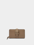 Cartera Lisa Con Hebilla