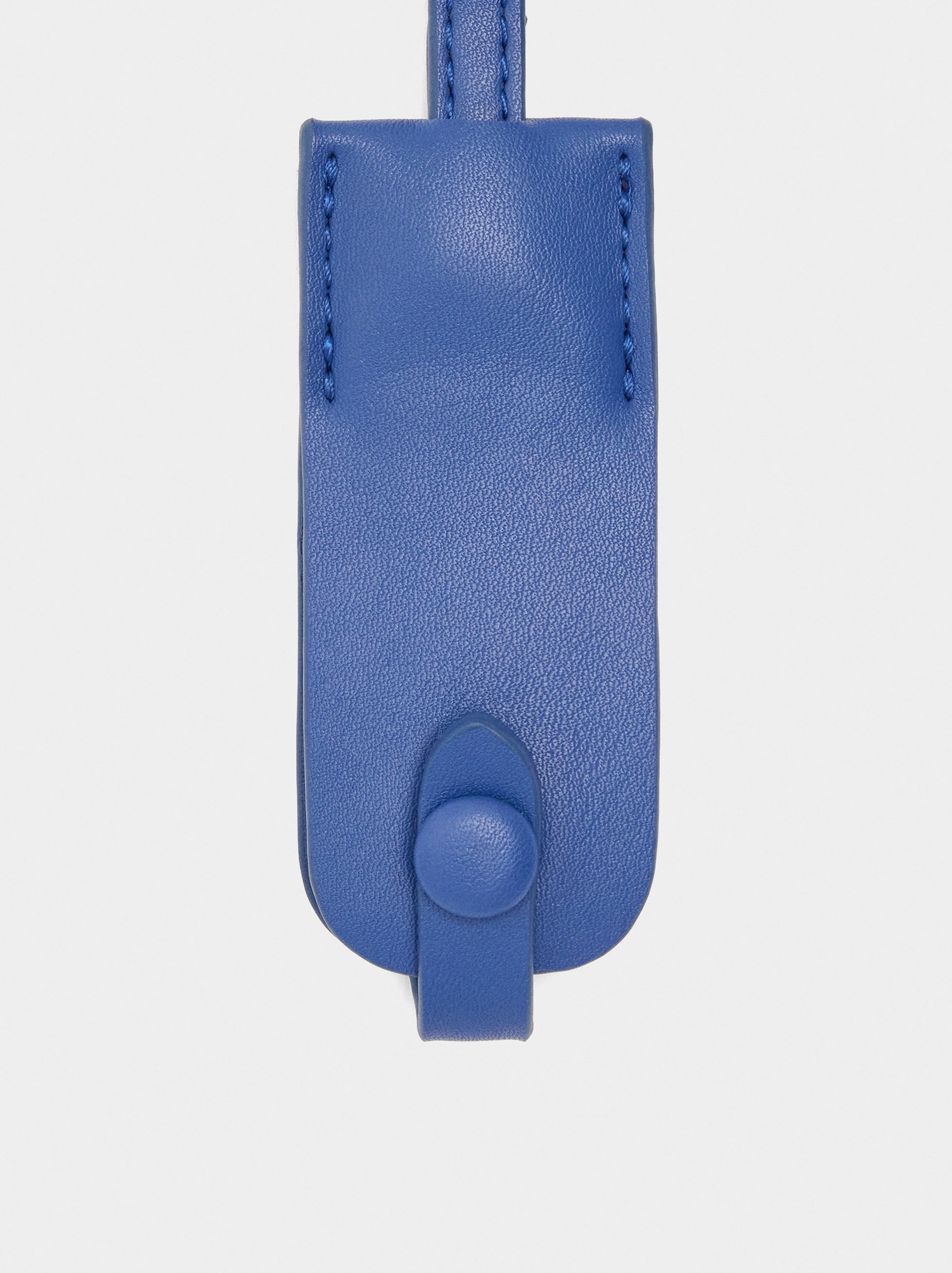 Bolso Tote Con Cinturón Y Colgante