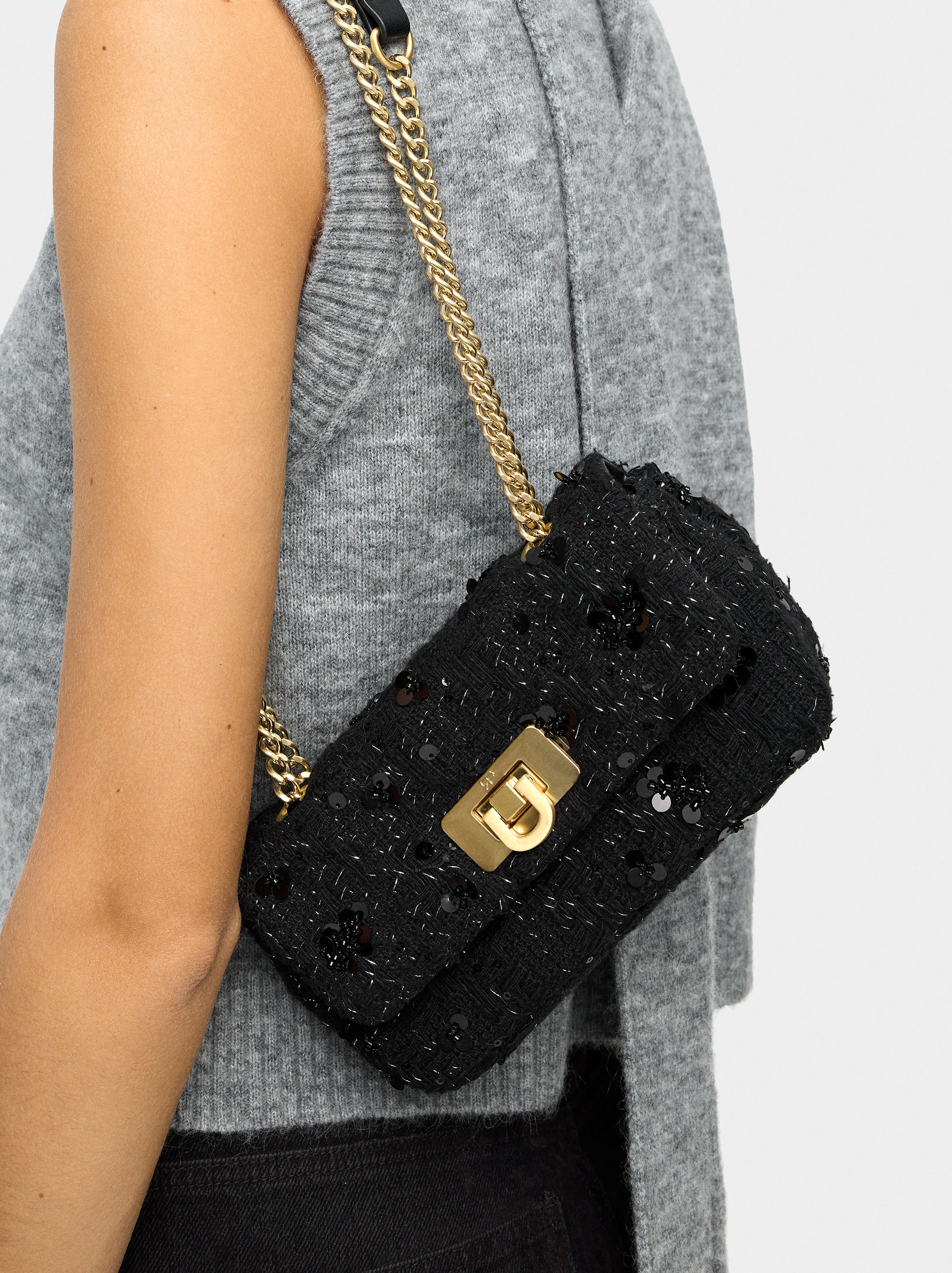 Bolso De Fiesta Tweed