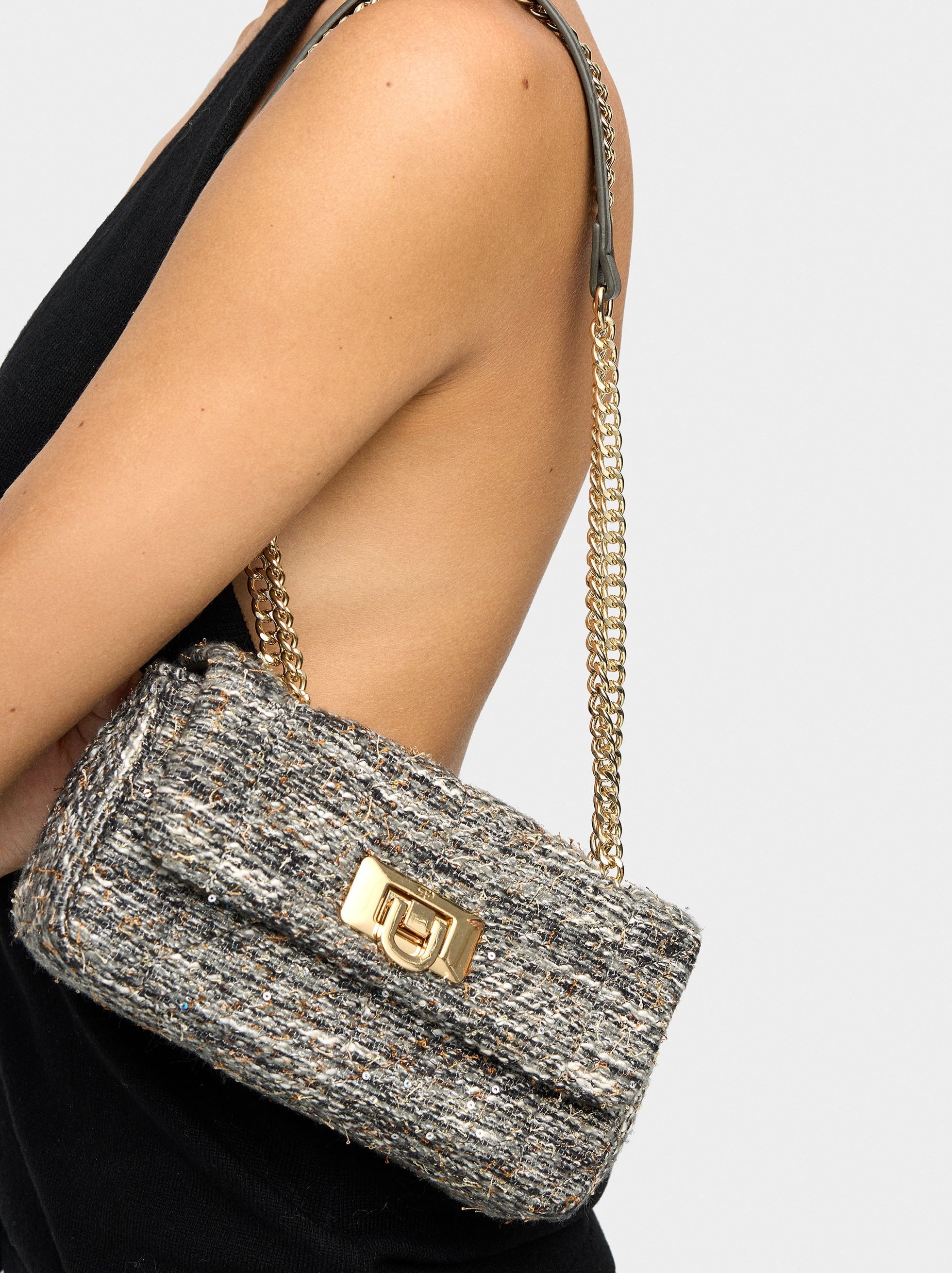 Bolso De Fiesta Tweed
