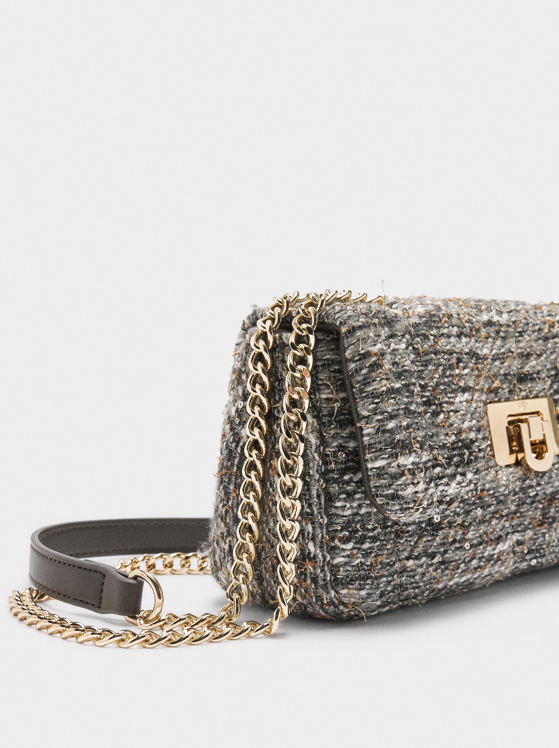 Bolso De Fiesta Tweed