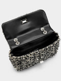 Bolso De Hombro Tweed