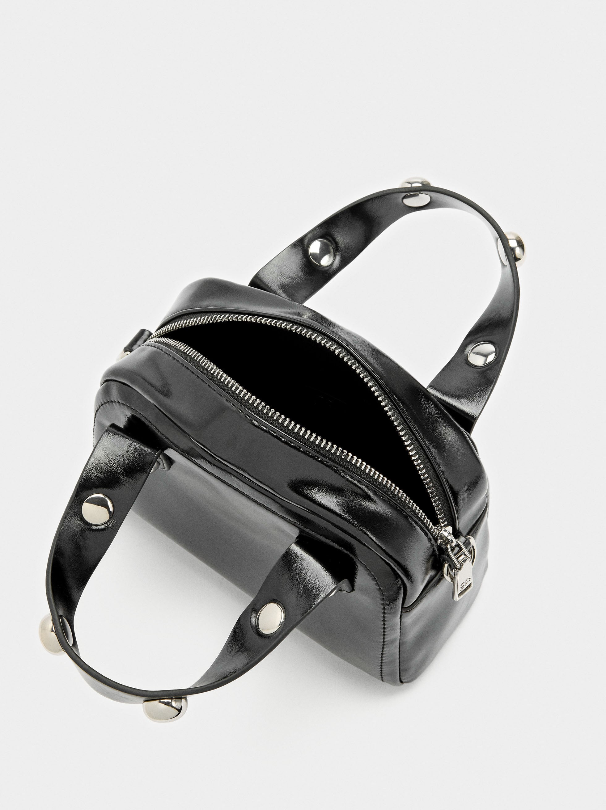 Bolso Tote Con Esferas