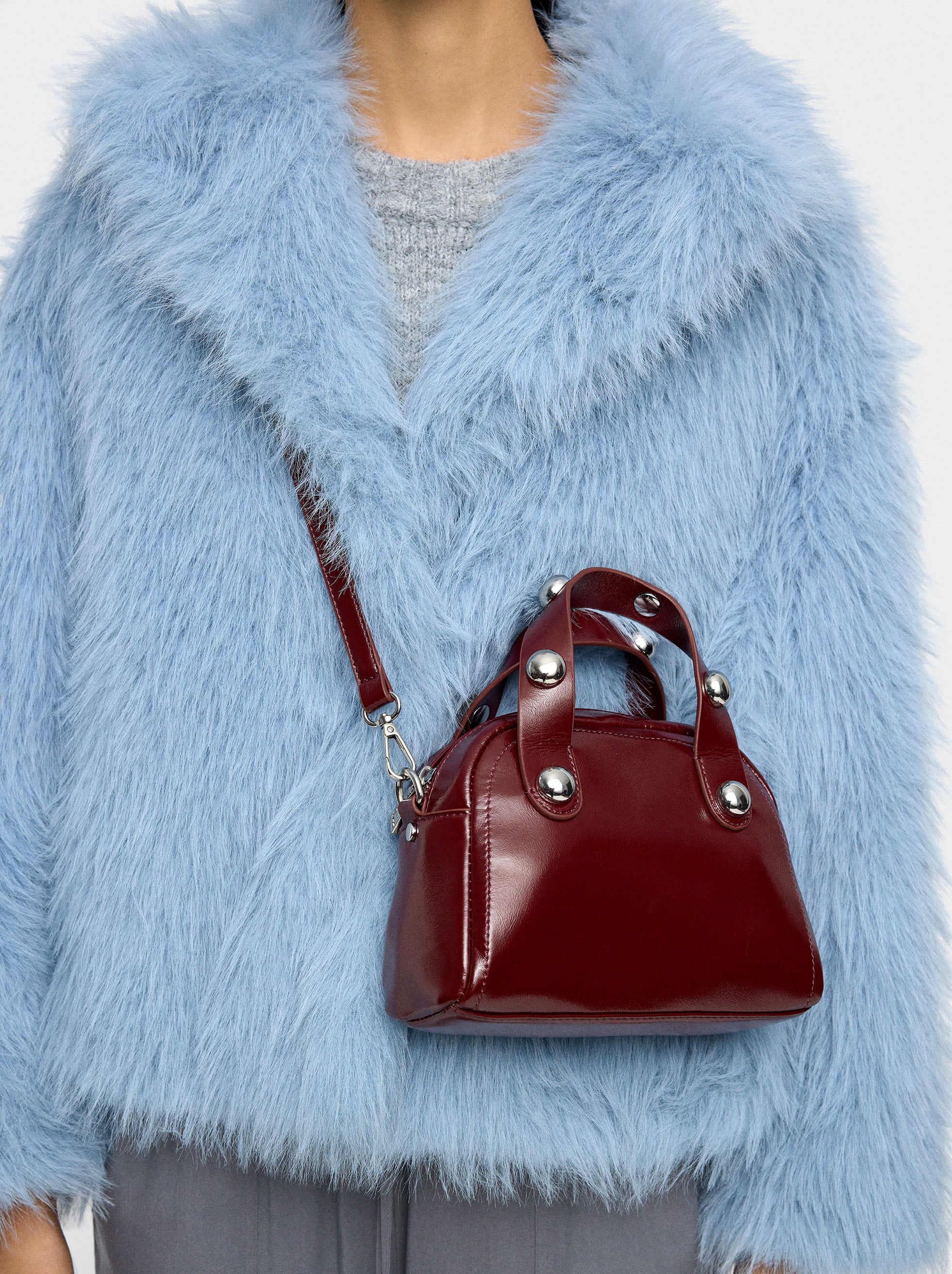 Bolso Tote Con Esferas