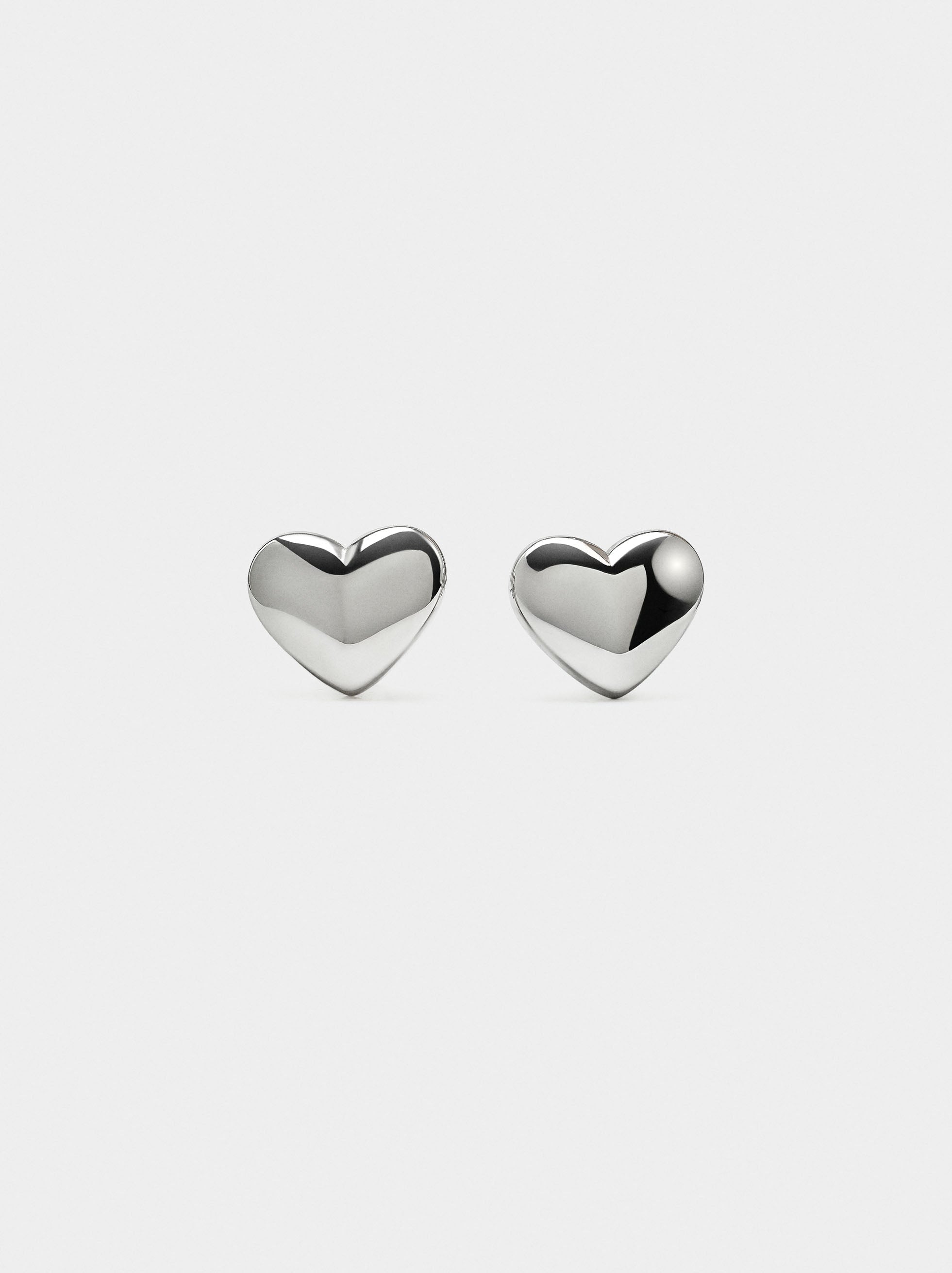 Pendientes Corazones - Acero Inoxidable